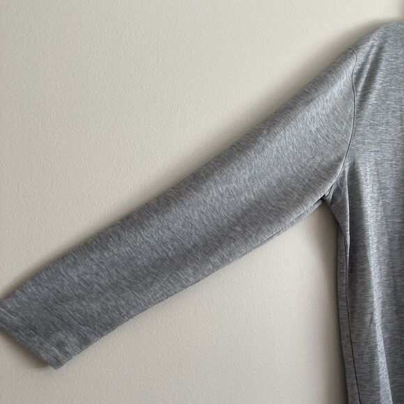 Johnnie-O Mens 2XL Gray Quarter Zip Pullover Heather Knit Casual Soft Basic - Picture 3 of 10